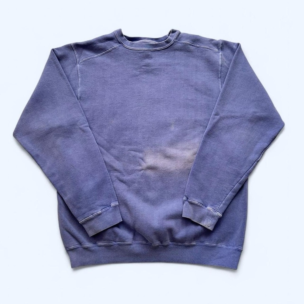 Vintage 1990s Classic Men's Crewneck Sweatshirt in Faded light blue M
